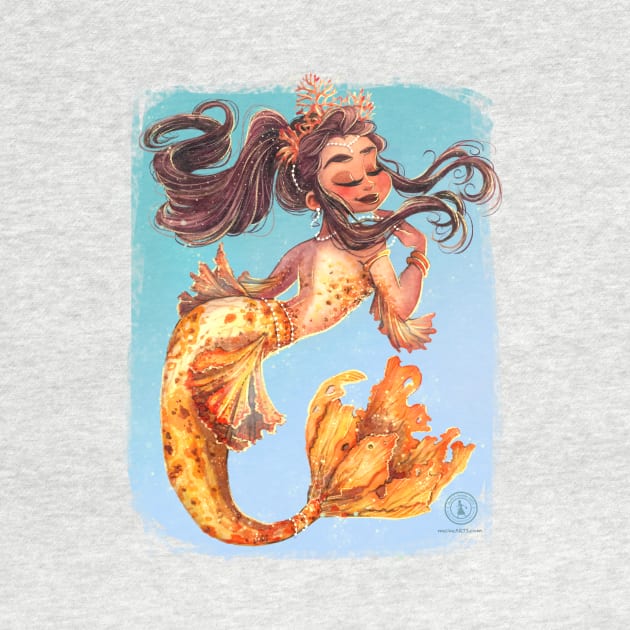 Goldfish Mermaid by MeikeARTS